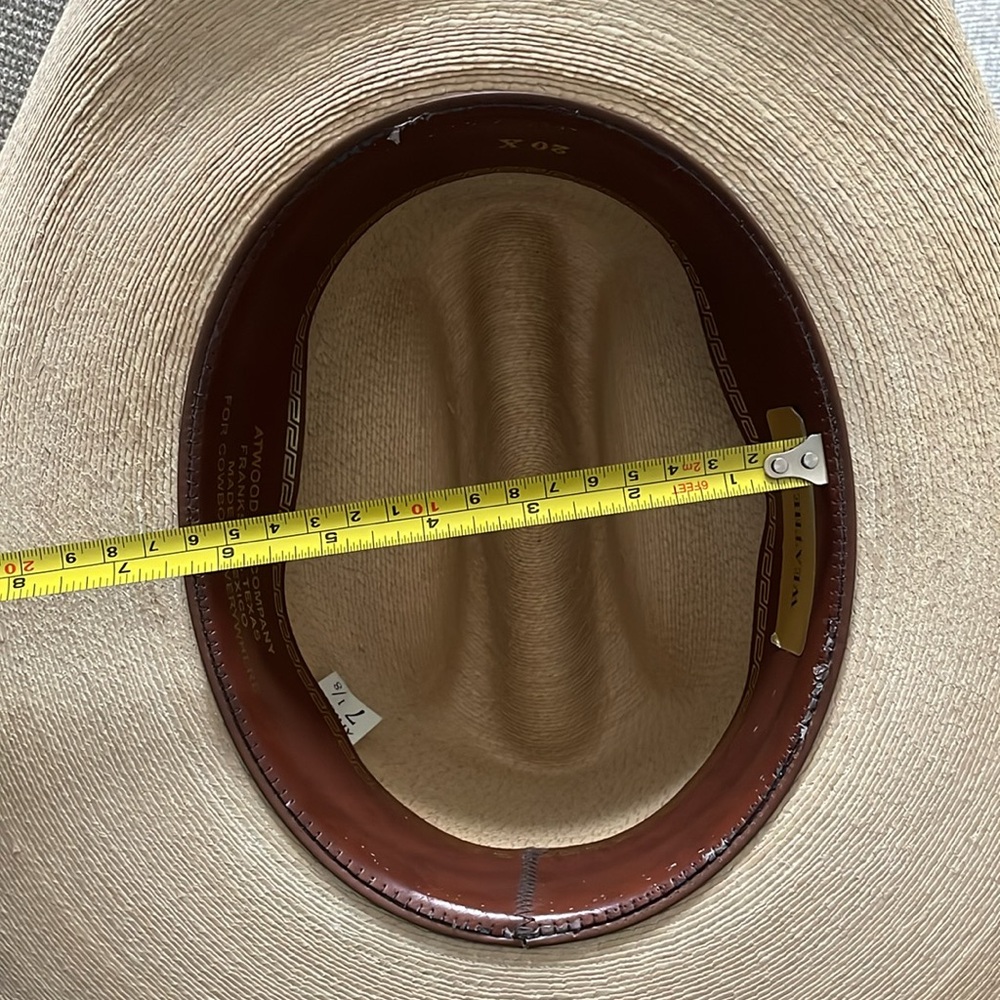 Atwood Hat Company Cowboy Straw Hat - Picture 9 of 11